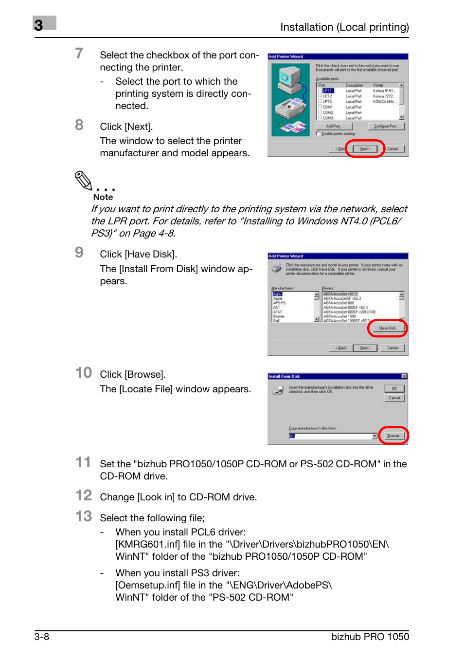 Konica Minolta BIZHUB PRO 1050 User Manual | Page 36 / 399