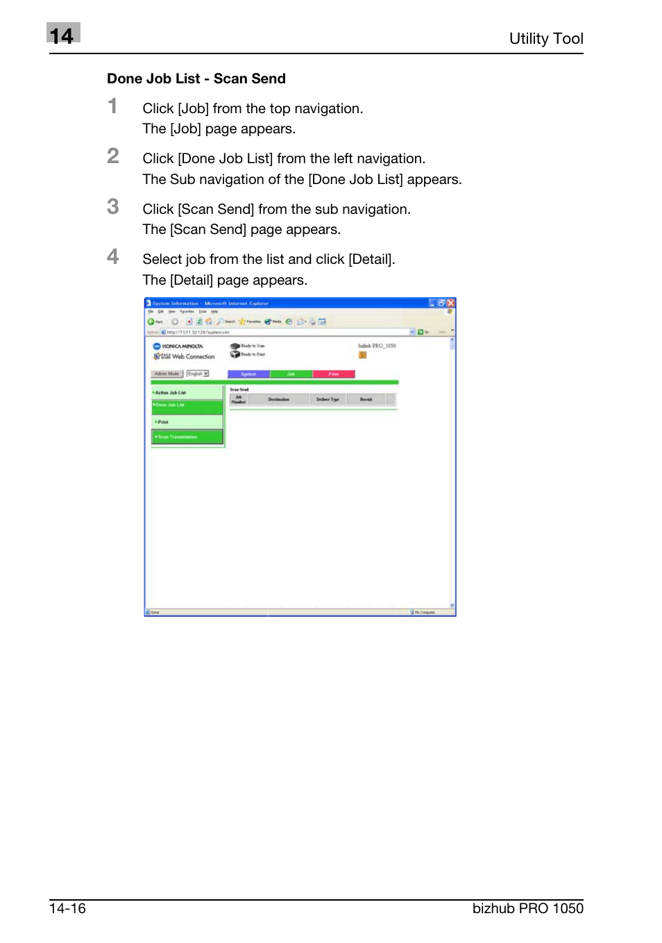 Konica Minolta BIZHUB PRO 1050 User Manual | Page 362 / 399