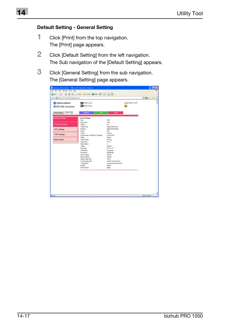 Konica Minolta BIZHUB PRO 1050 User Manual | Page 363 / 399