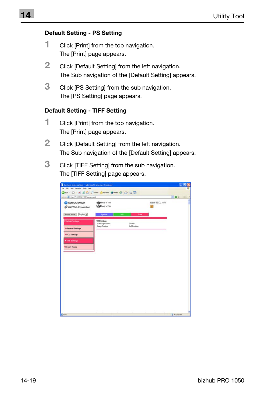 Konica Minolta BIZHUB PRO 1050 User Manual | Page 365 / 399