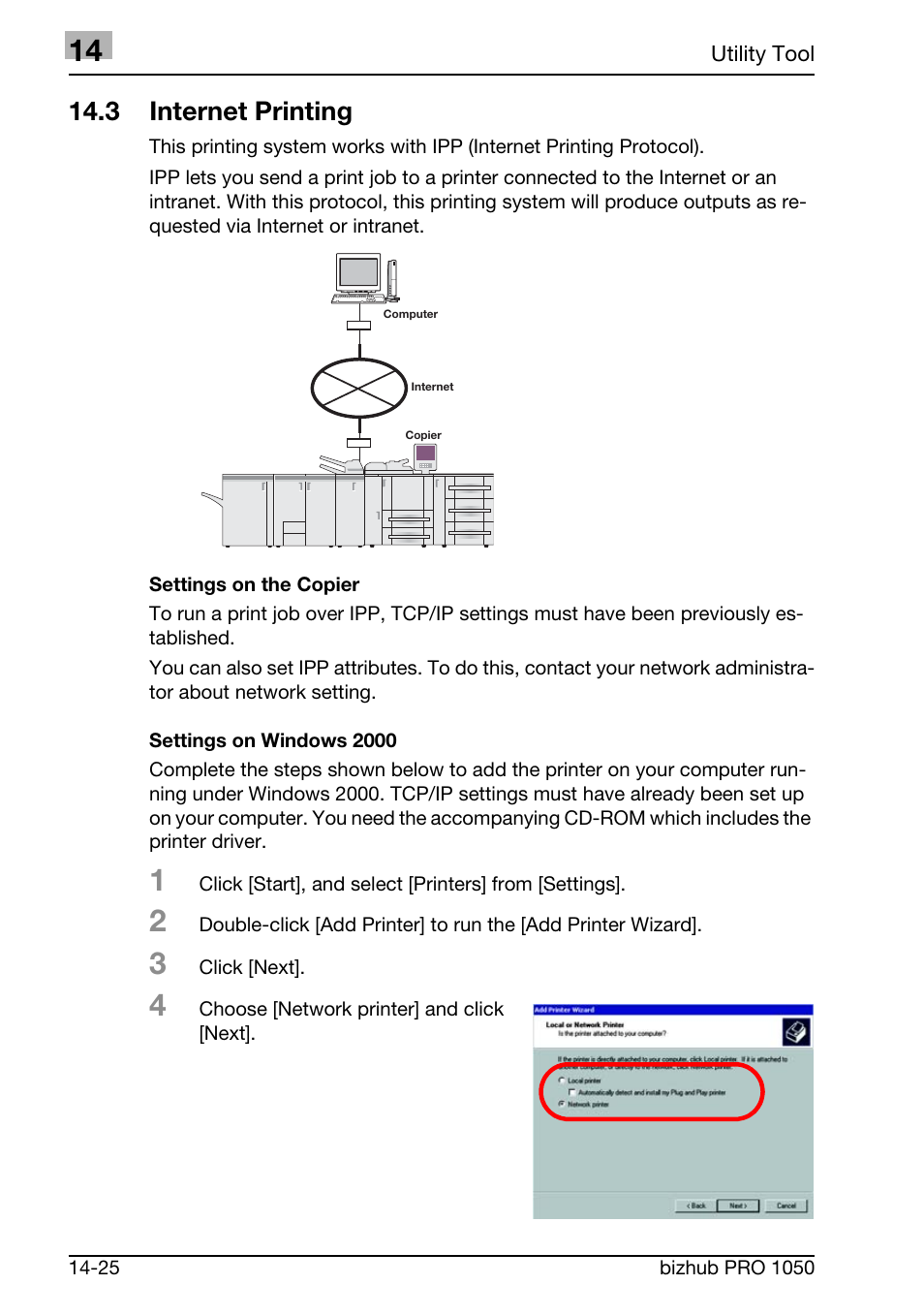 3 internet printing | Konica Minolta BIZHUB PRO 1050 User Manual | Page 371 / 399