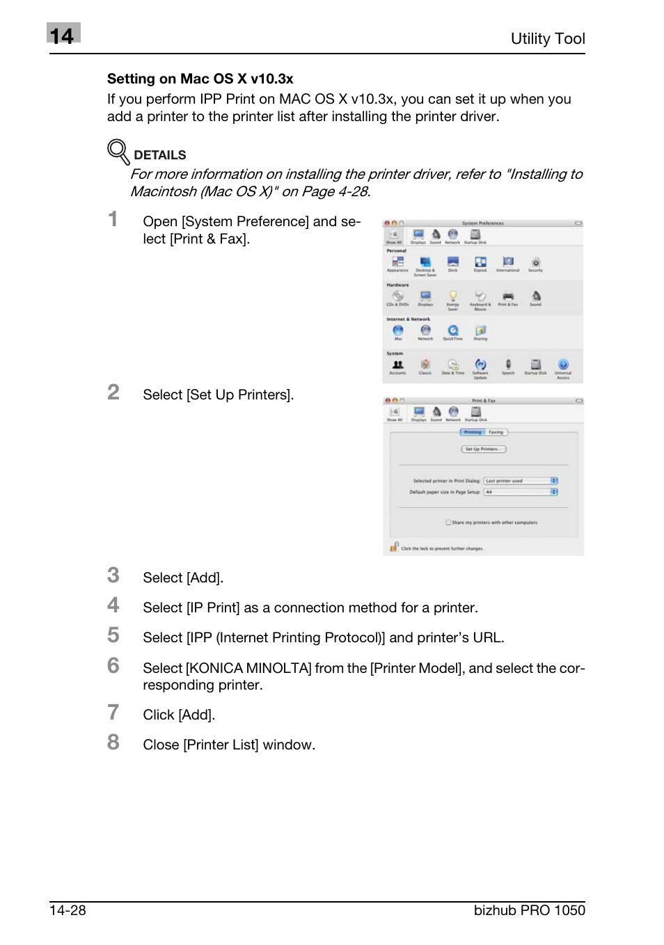 Konica Minolta BIZHUB PRO 1050 User Manual | Page 374 / 399