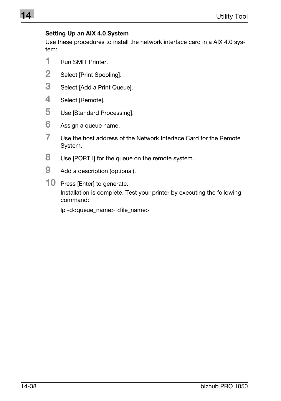 Konica Minolta BIZHUB PRO 1050 User Manual | Page 384 / 399