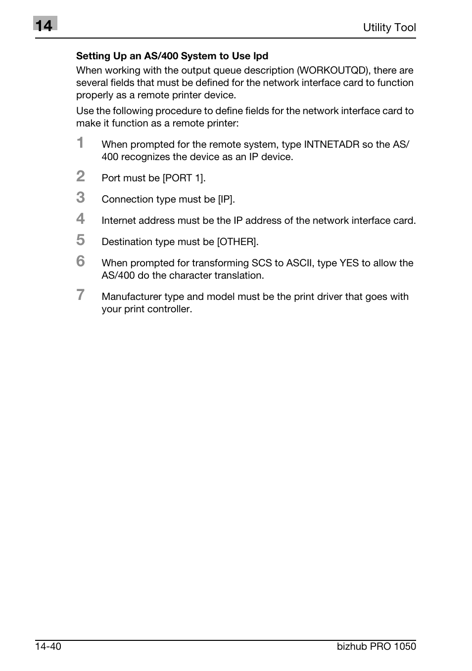 Konica Minolta BIZHUB PRO 1050 User Manual | Page 386 / 399