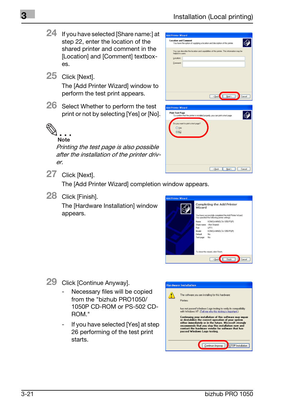 Konica Minolta BIZHUB PRO 1050 User Manual | Page 49 / 399