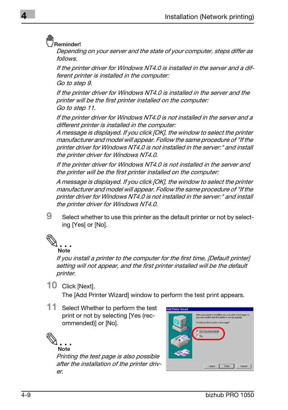 Konica Minolta BIZHUB PRO 1050 User Manual | Page 63 / 399