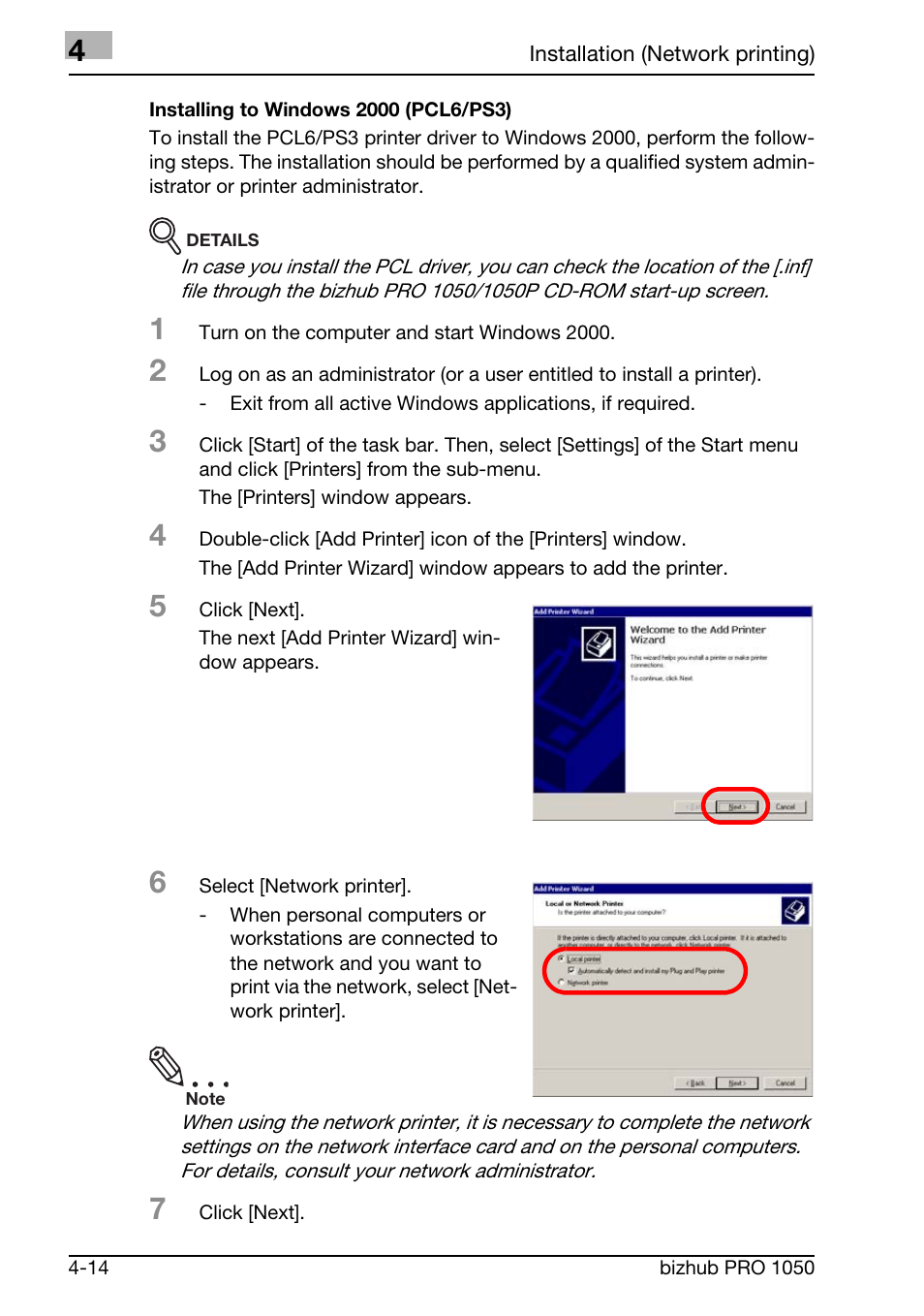 Konica Minolta BIZHUB PRO 1050 User Manual | Page 68 / 399