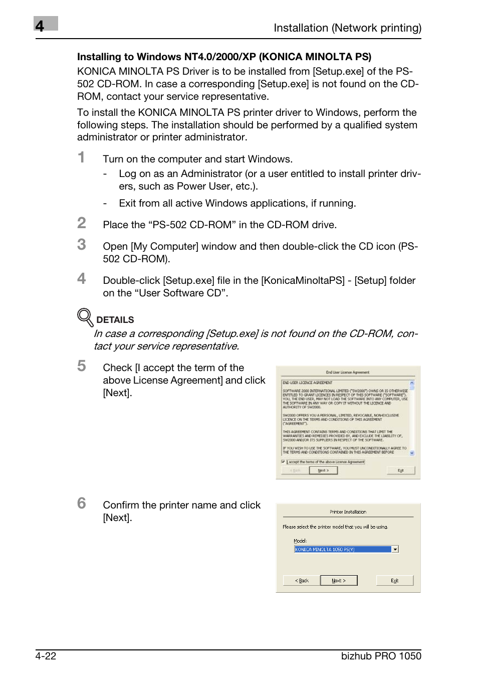 Konica Minolta BIZHUB PRO 1050 User Manual | Page 76 / 399