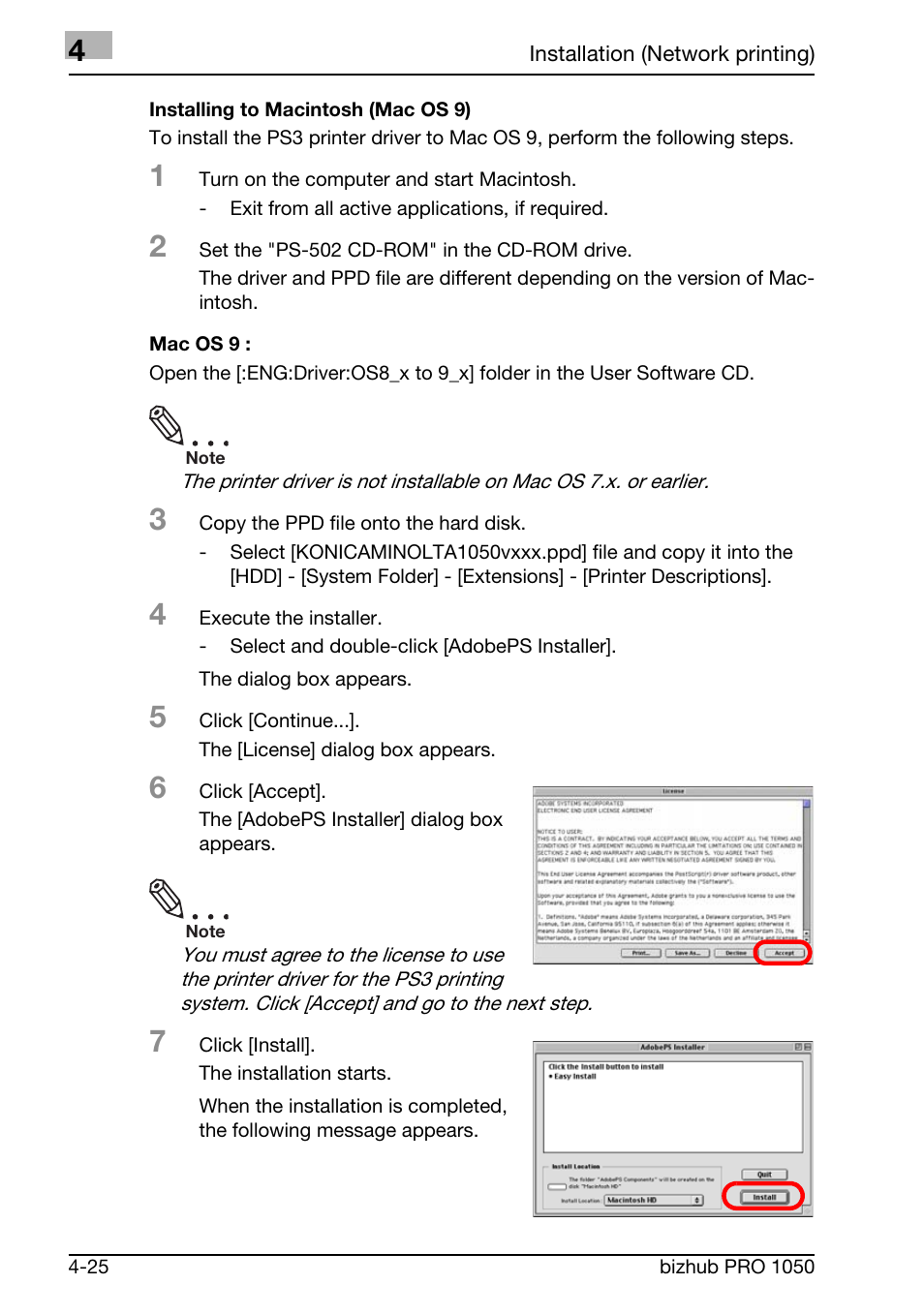 Konica Minolta BIZHUB PRO 1050 User Manual | Page 79 / 399