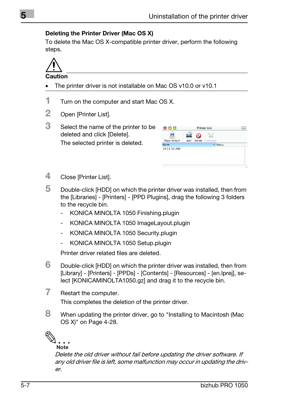 Konica Minolta BIZHUB PRO 1050 User Manual | Page 97 / 399