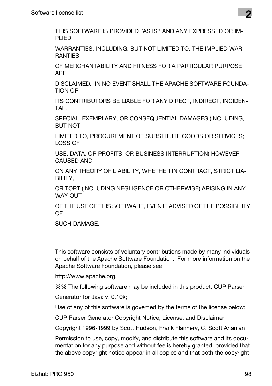 Konica Minolta bizhub PRO 950 User Manual | Page 102 / 131