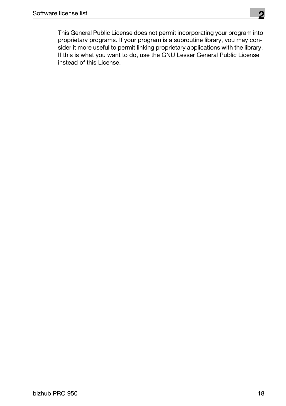 Konica Minolta bizhub PRO 950 User Manual | Page 22 / 131