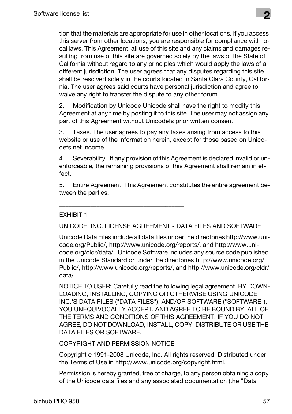 Konica Minolta bizhub PRO 950 User Manual | Page 61 / 131