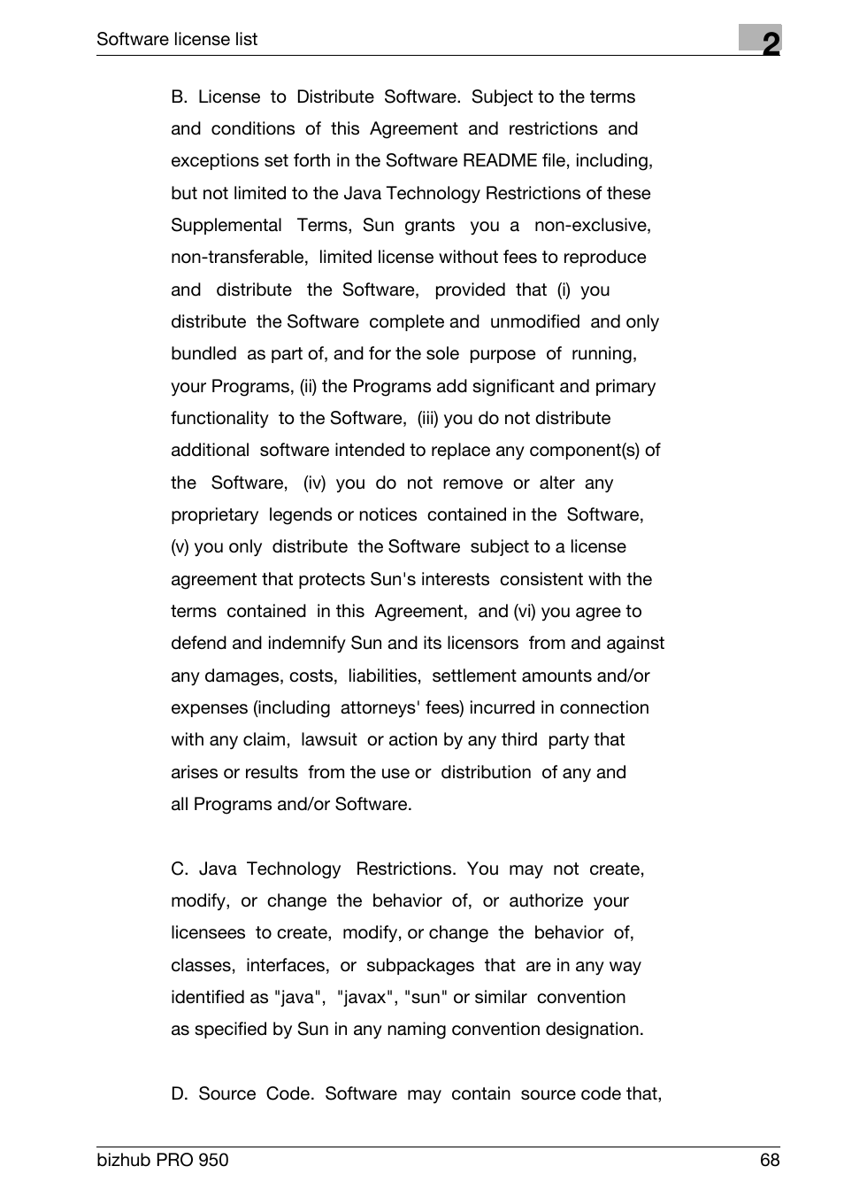 Konica Minolta bizhub PRO 950 User Manual | Page 72 / 131