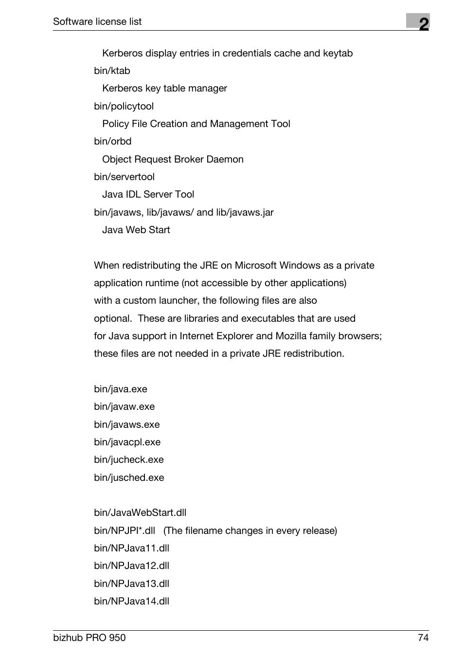 Konica Minolta bizhub PRO 950 User Manual | Page 78 / 131