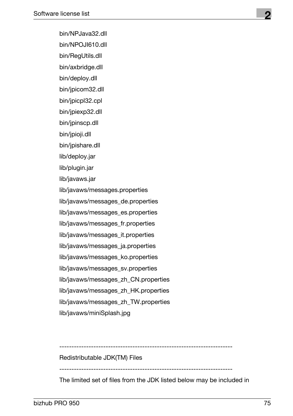 Konica Minolta bizhub PRO 950 User Manual | Page 79 / 131