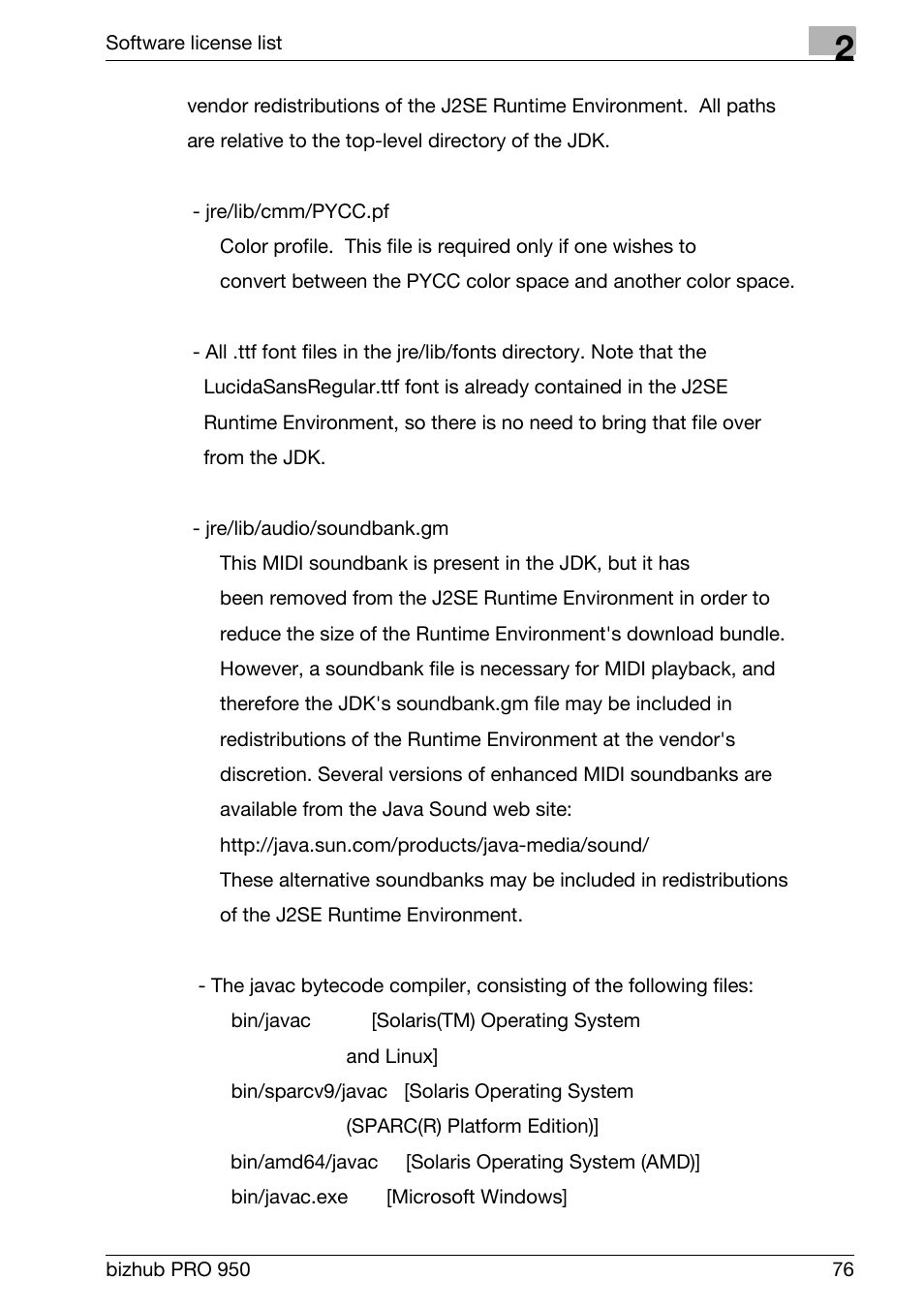 Konica Minolta bizhub PRO 950 User Manual | Page 80 / 131