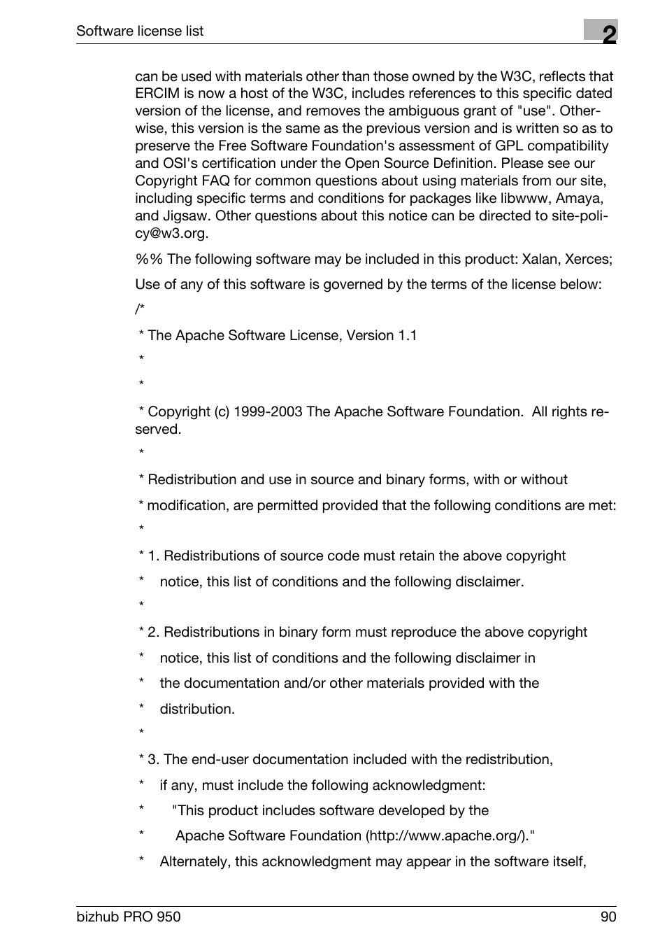 Konica Minolta bizhub PRO 950 User Manual | Page 94 / 131