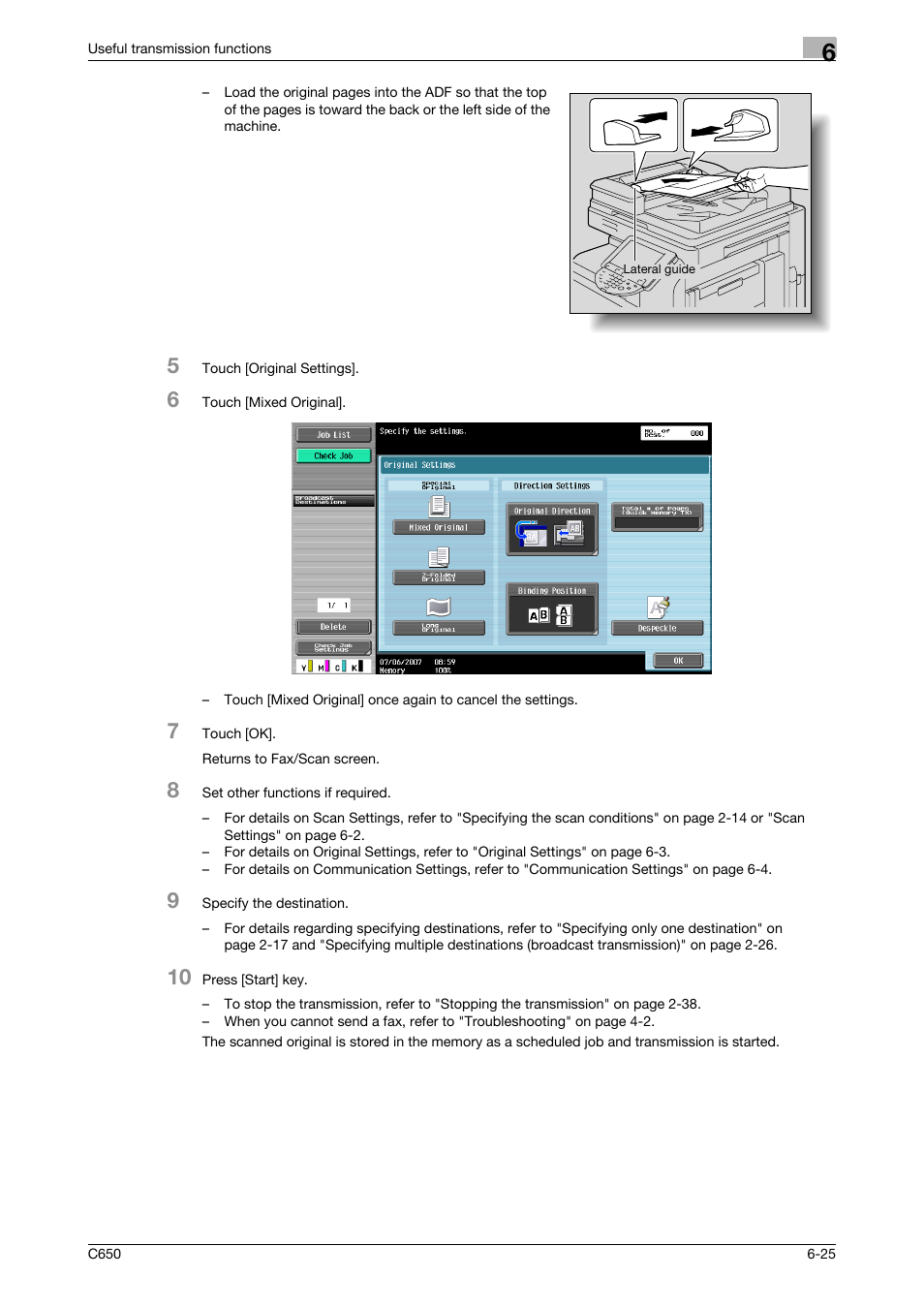 Konica Minolta bizhub C650 User Manual | Page 128 / 295