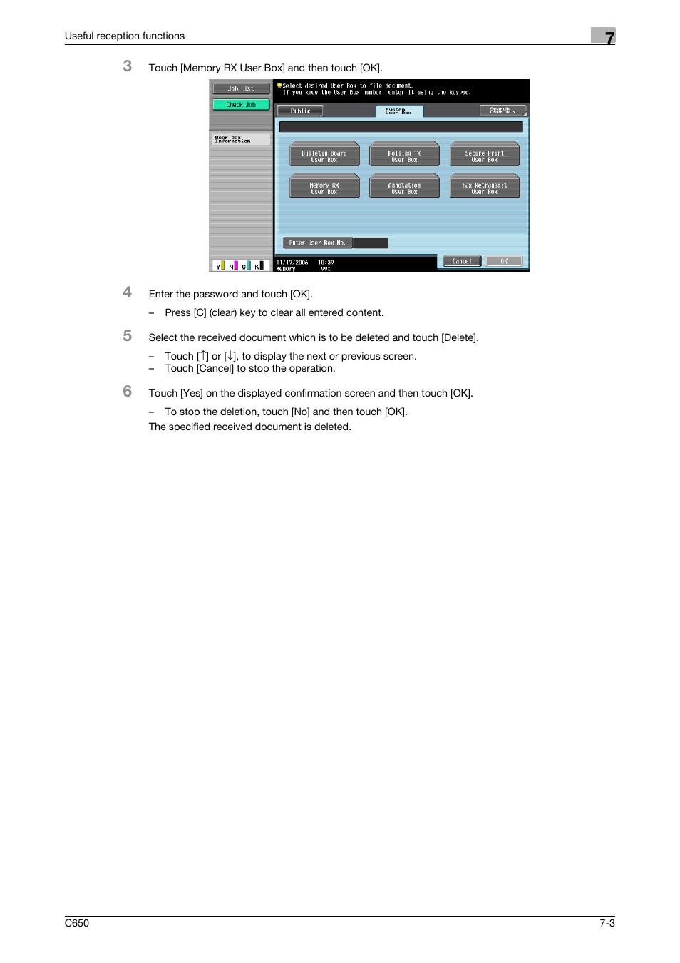 Konica Minolta bizhub C650 User Manual | Page 144 / 295