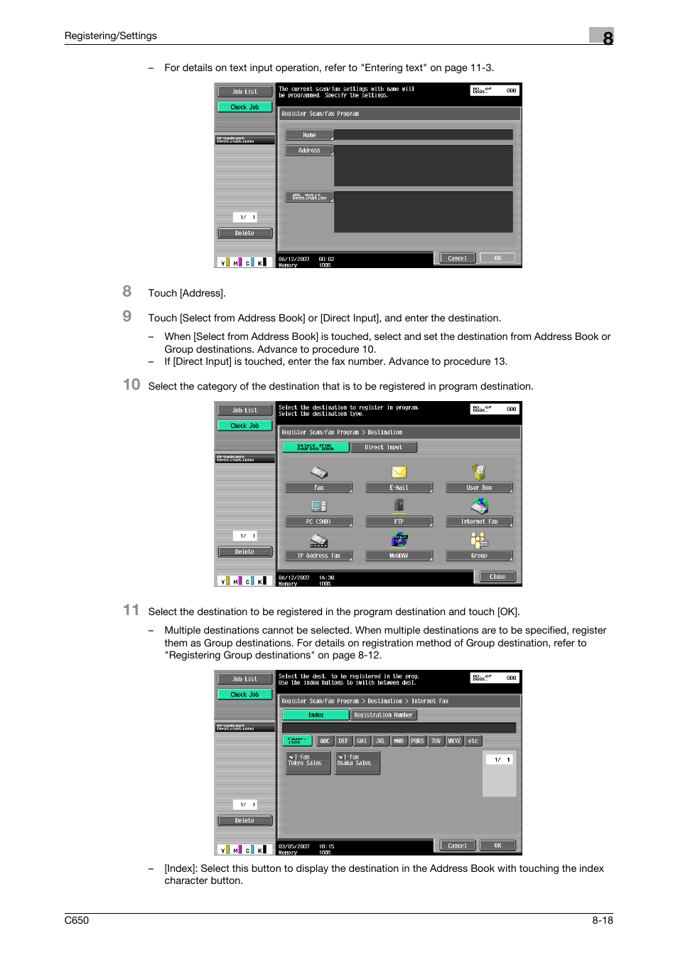 Konica Minolta bizhub C650 User Manual | Page 163 / 295