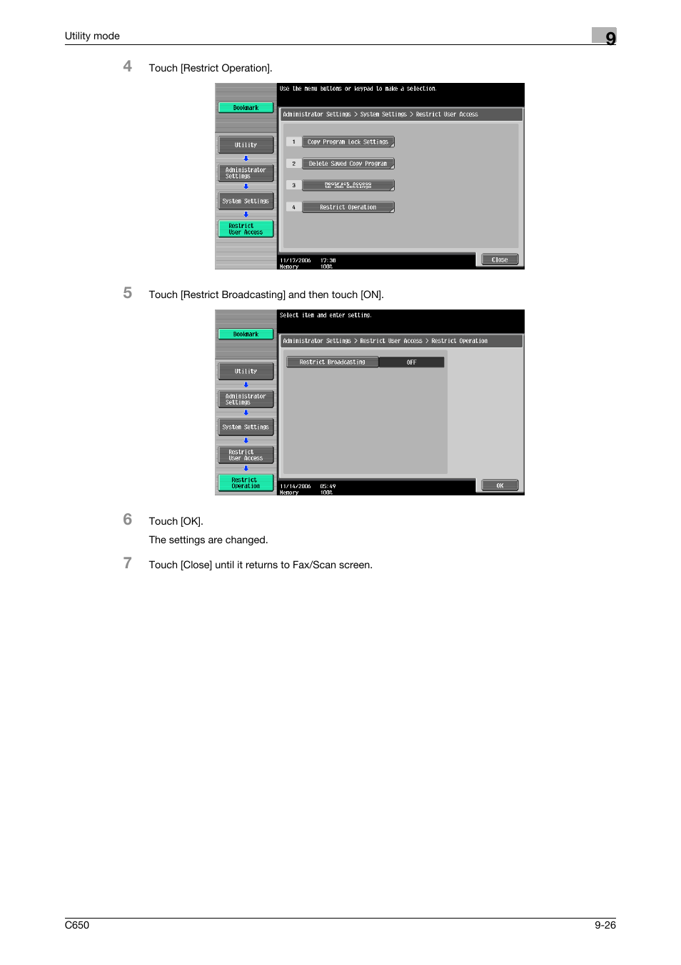 Konica Minolta bizhub C650 User Manual | Page 207 / 295