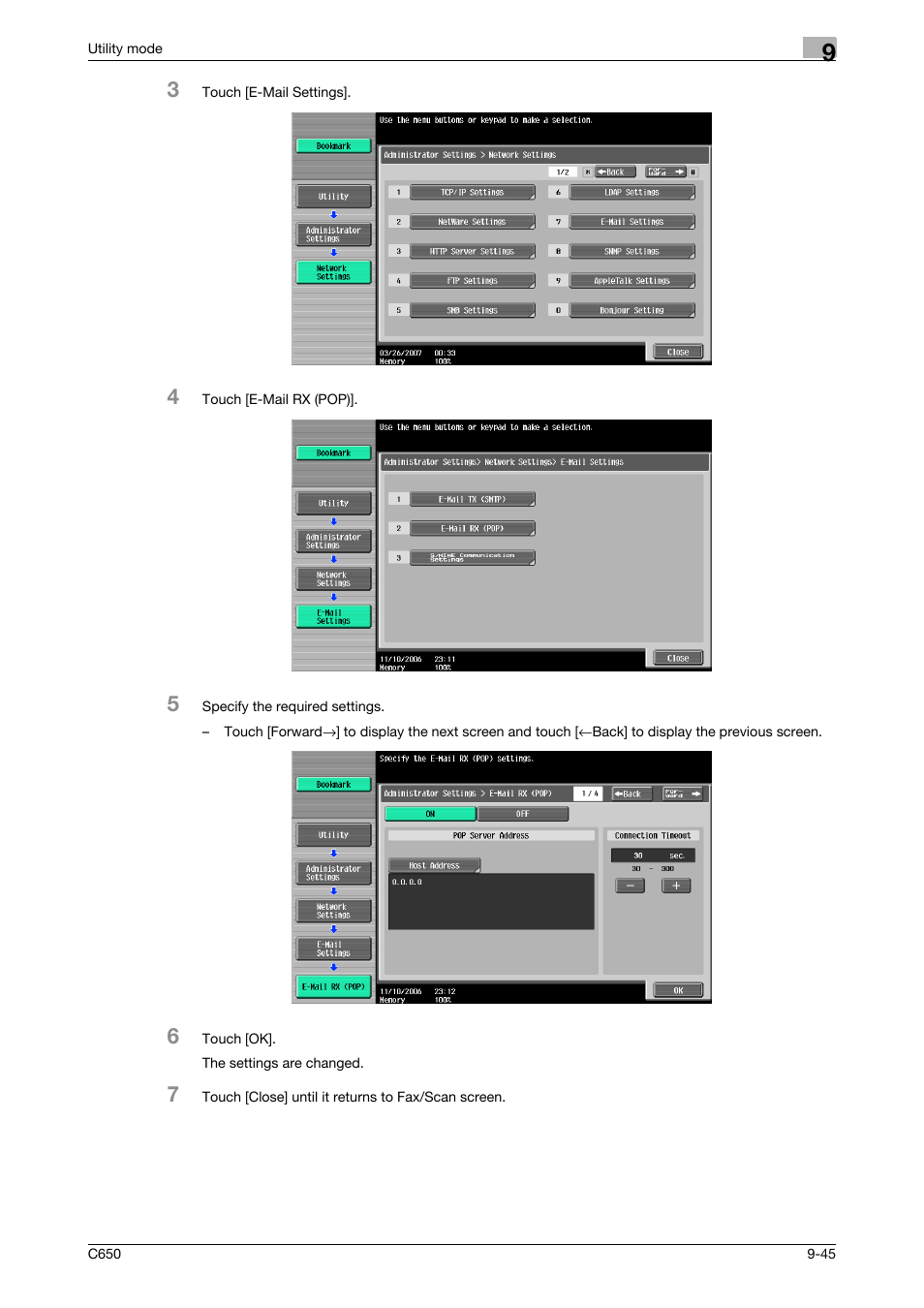 Konica Minolta bizhub C650 User Manual | Page 226 / 295