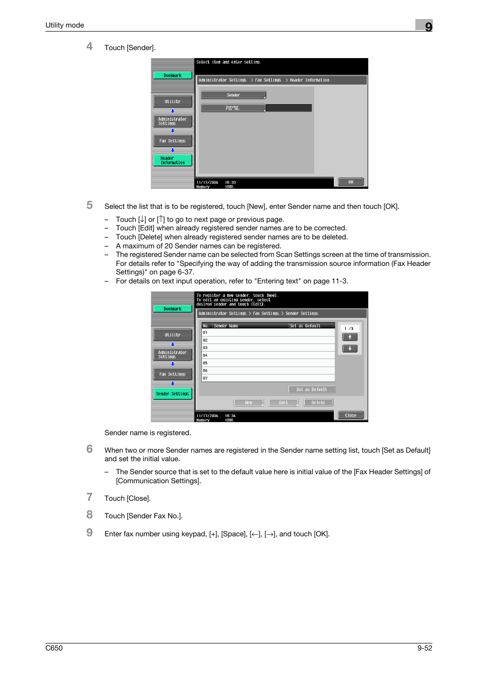 Konica Minolta bizhub C650 User Manual | Page 233 / 295