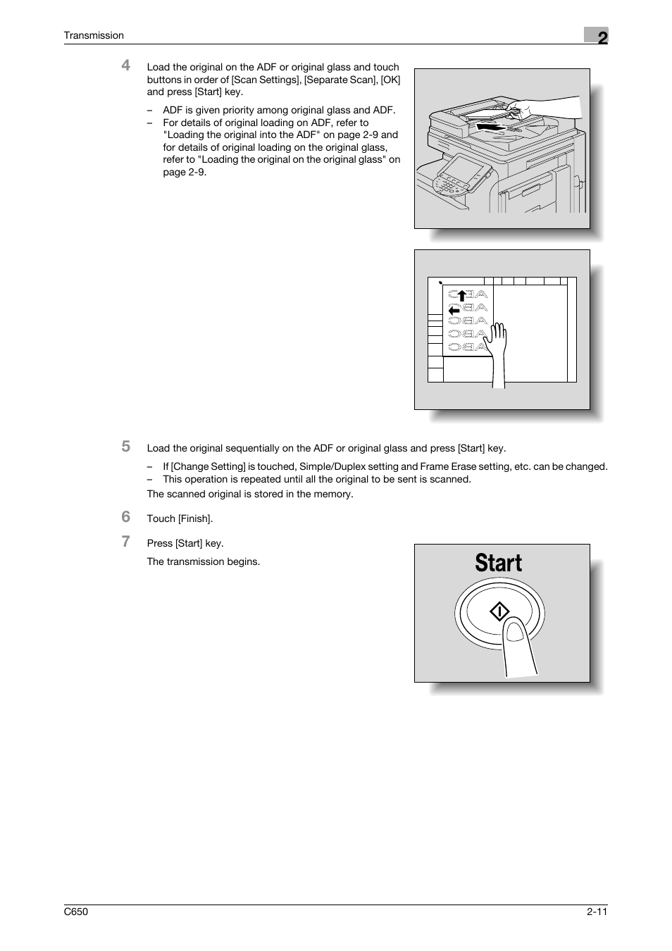 Konica Minolta bizhub C650 User Manual | Page 43 / 295
