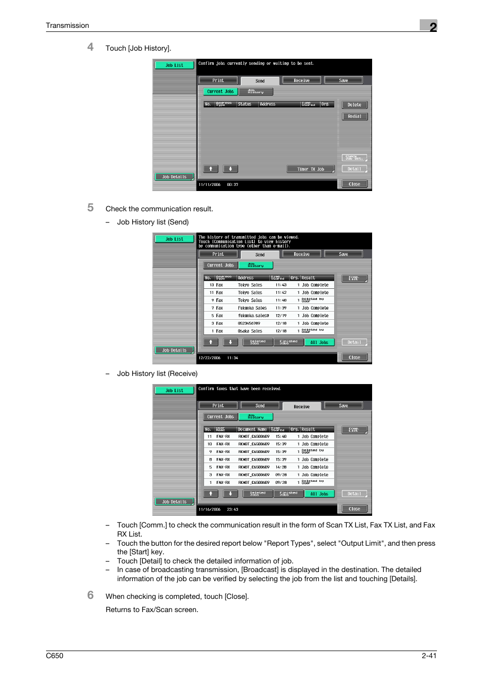 Konica Minolta bizhub C650 User Manual | Page 73 / 295