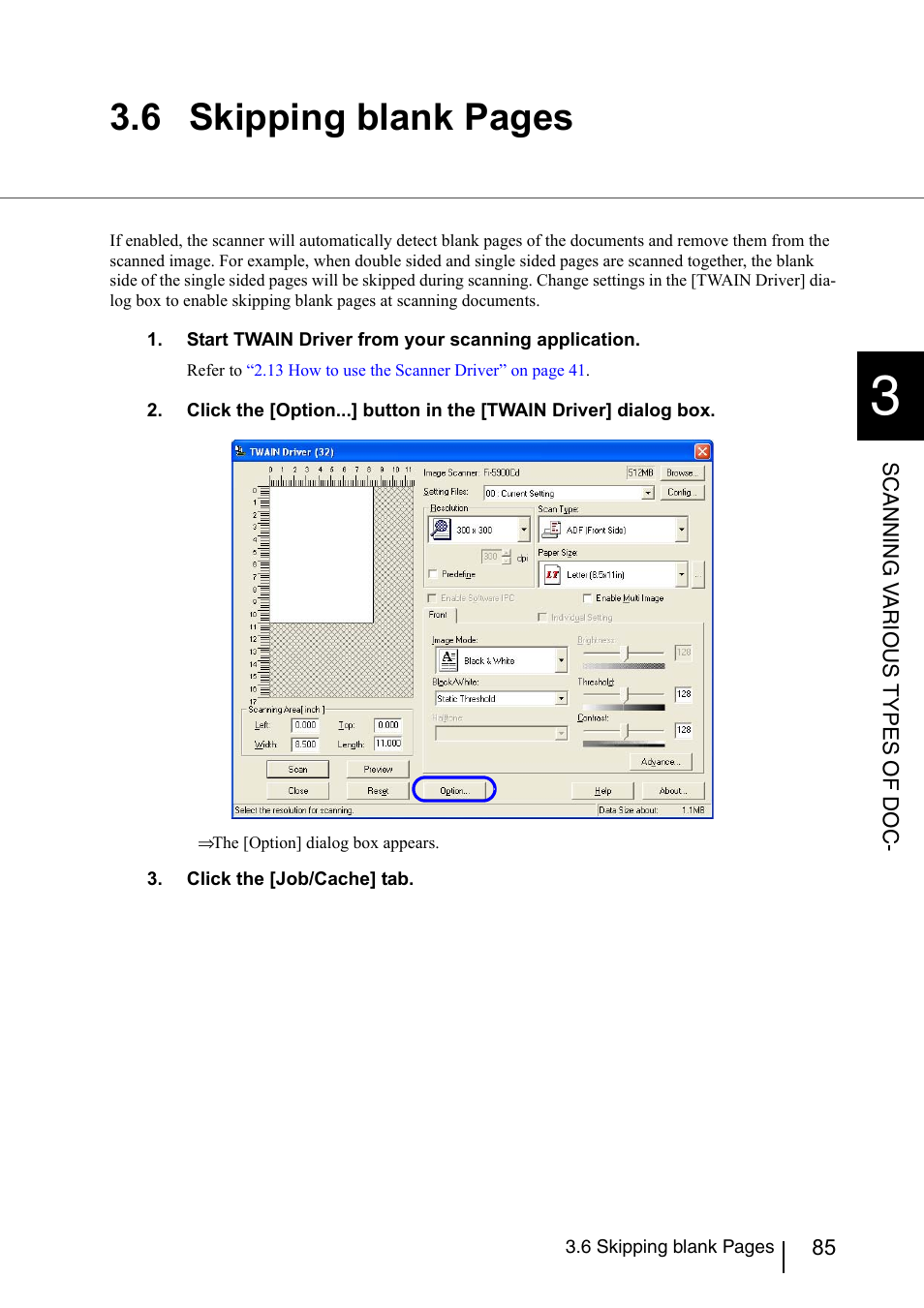 6 skipping blank pages | Konica Minolta Fujitsu Scanner User Manual | Page 105 / 230