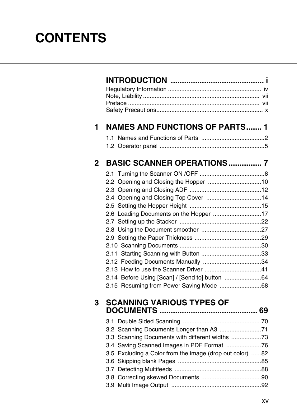 Konica Minolta Fujitsu Scanner User Manual | Page 17 / 230