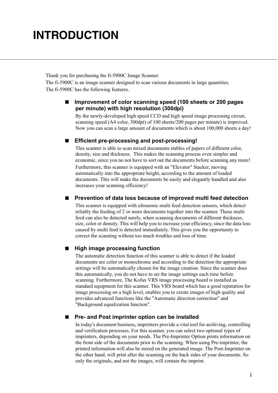 Introduction | Konica Minolta Fujitsu Scanner User Manual | Page 3 / 230