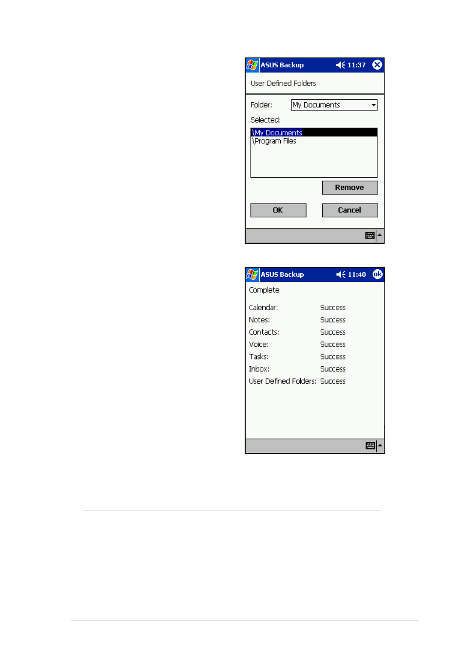 Asus MyPal A600 User Manual | Page 33 / 110