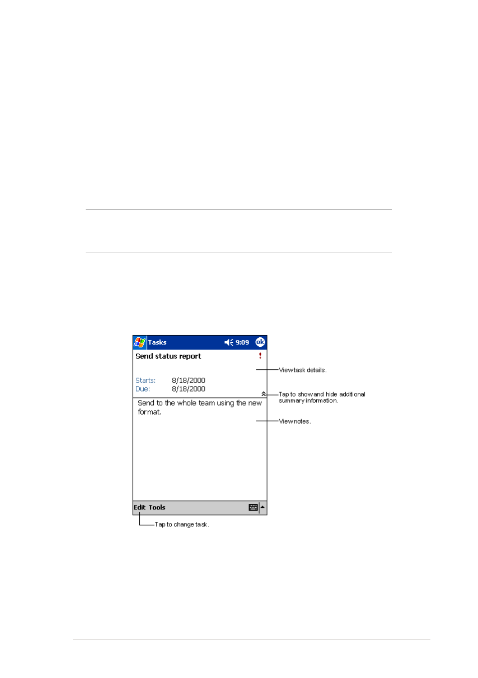 Using the summary screen | Asus MyPal A600 User Manual | Page 59 / 110