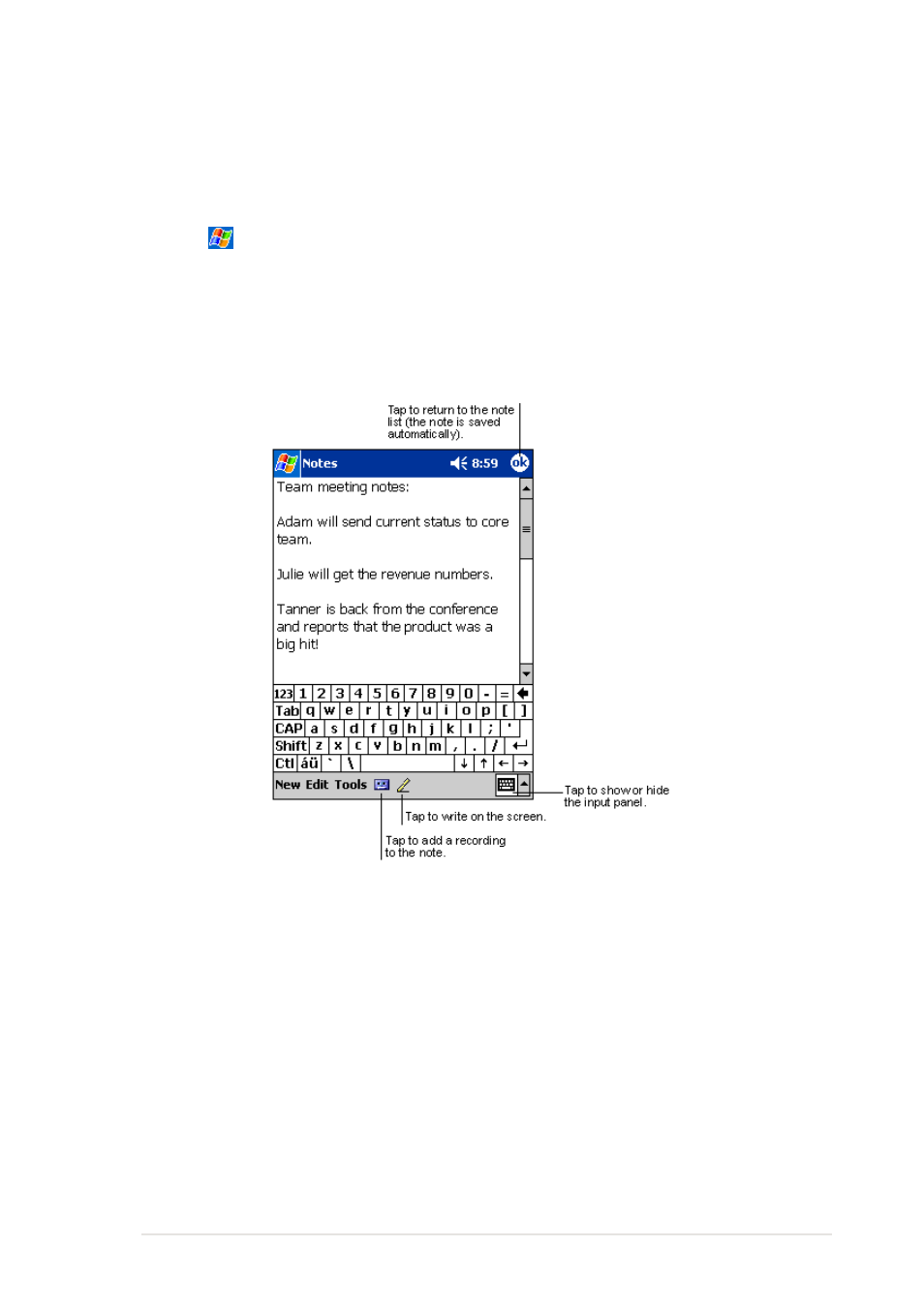Asus MyPal A600 User Manual | Page 61 / 110
