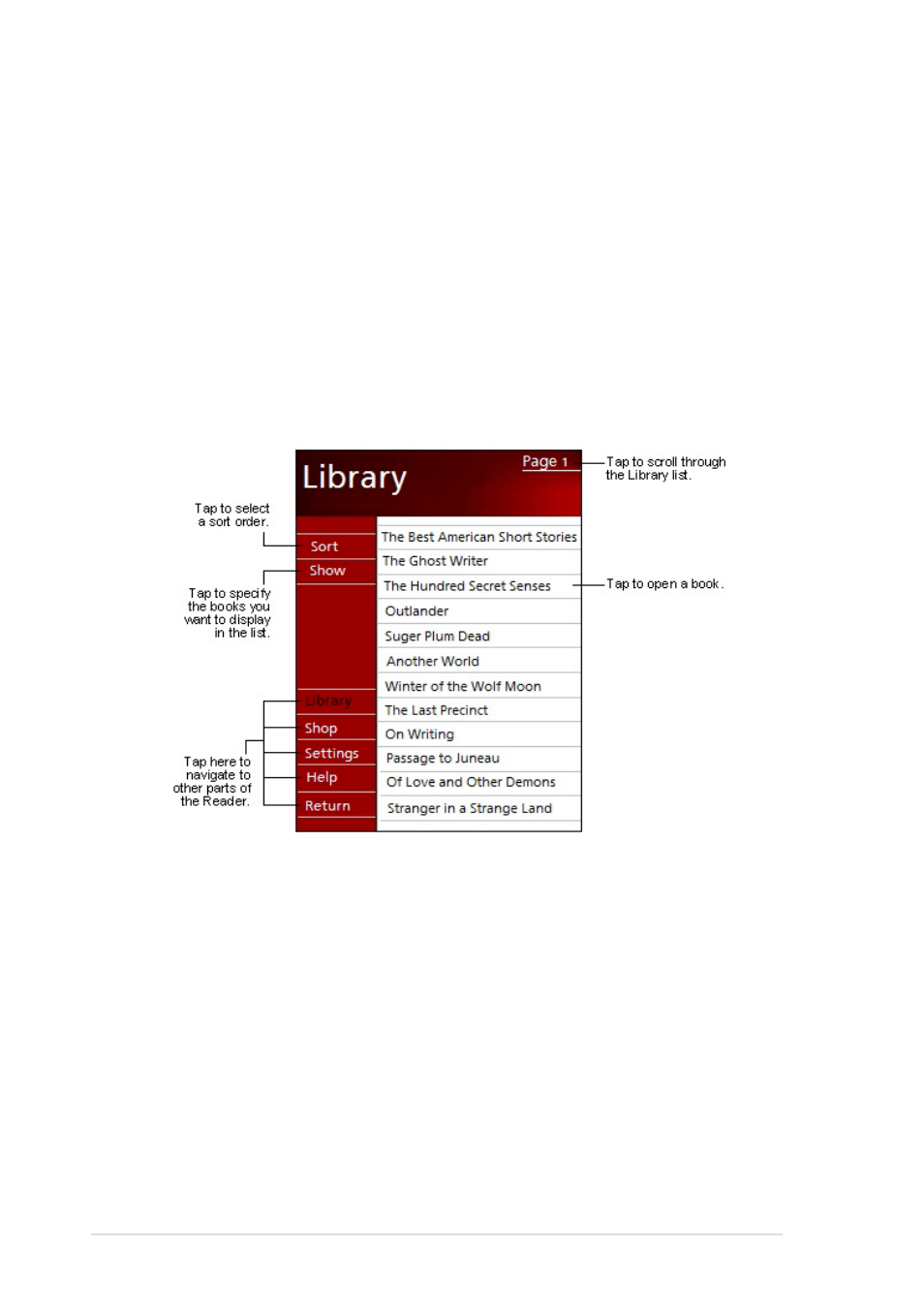 Using the library | Asus MyPal A600 User Manual | Page 86 / 110