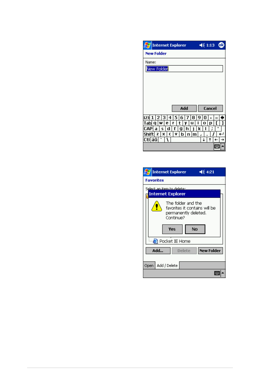 Browsing the internet | Asus MyPal A600 User Manual | Page 96 / 110