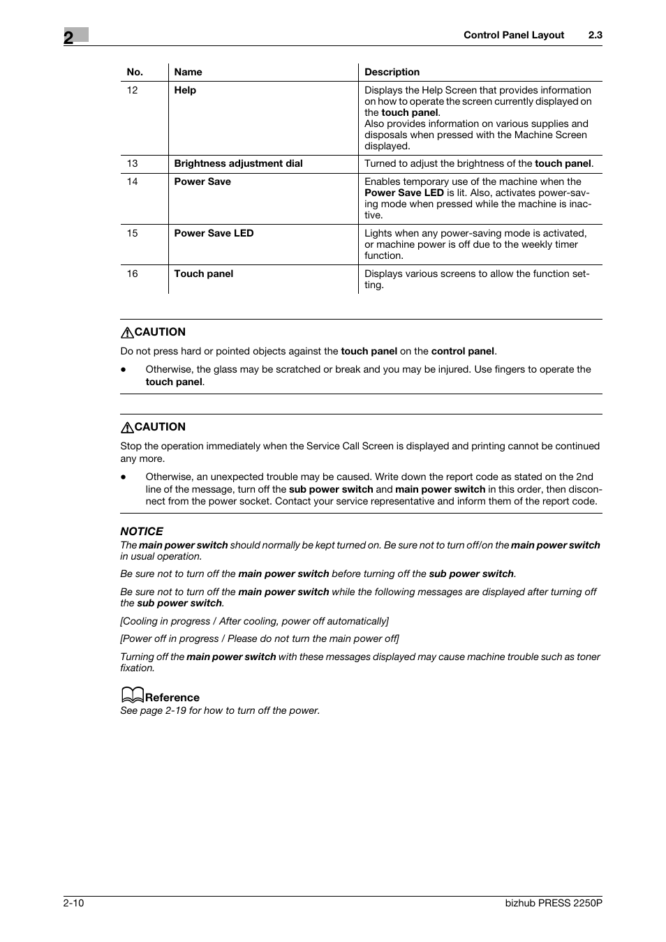 Konica Minolta bizhub PRESS 2250P User Manual | Page 18 / 76