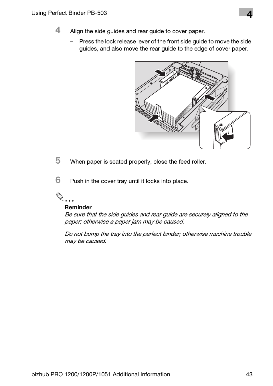 Konica Minolta bizhub PRO 1200 User Manual | Page 47 / 80