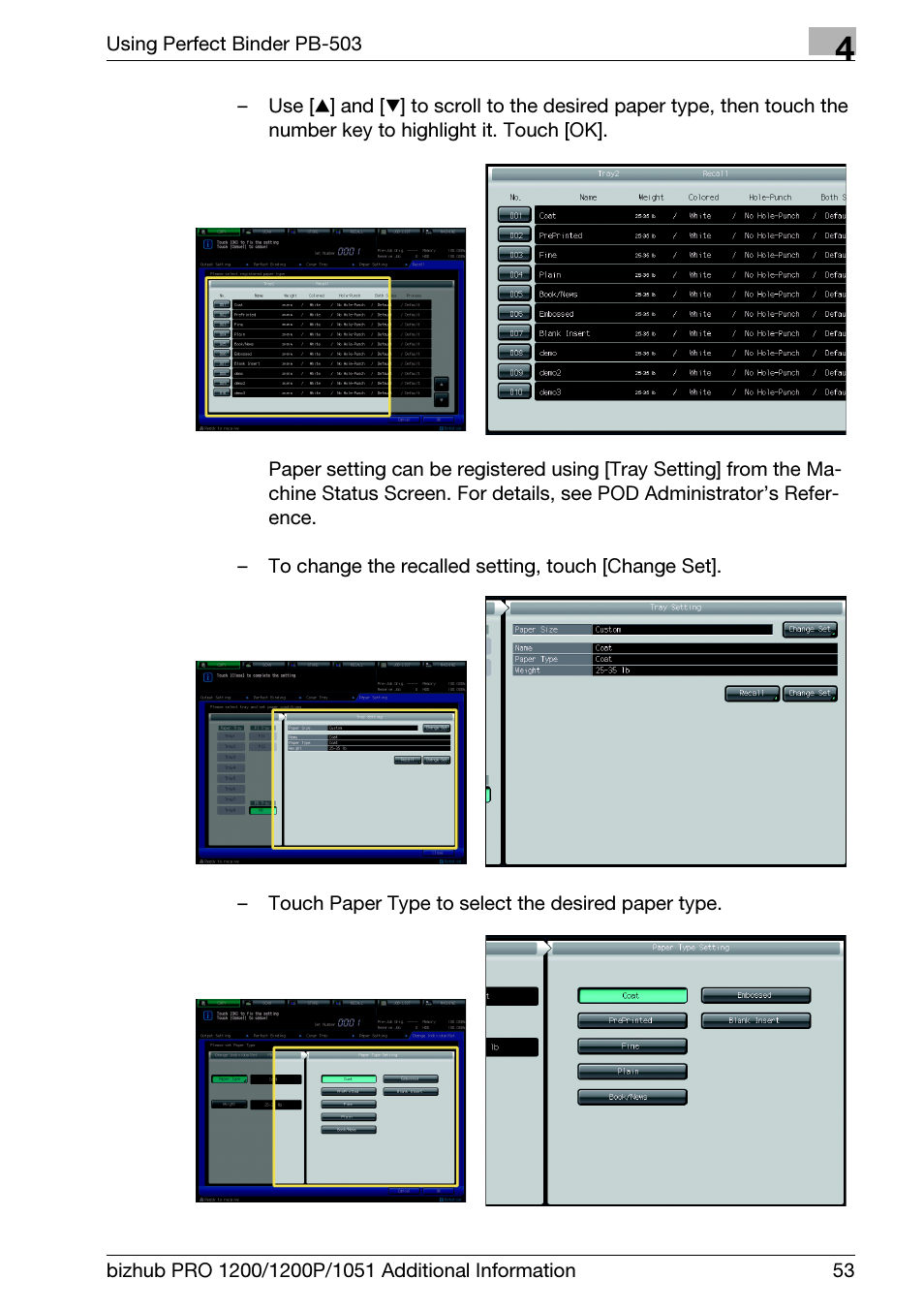 Konica Minolta bizhub PRO 1200 User Manual | Page 57 / 80