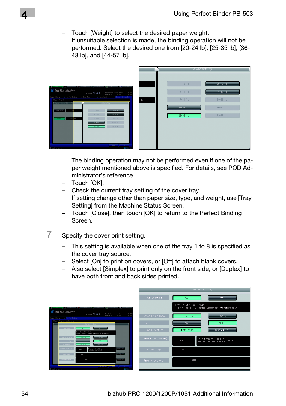 Konica Minolta bizhub PRO 1200 User Manual | Page 58 / 80