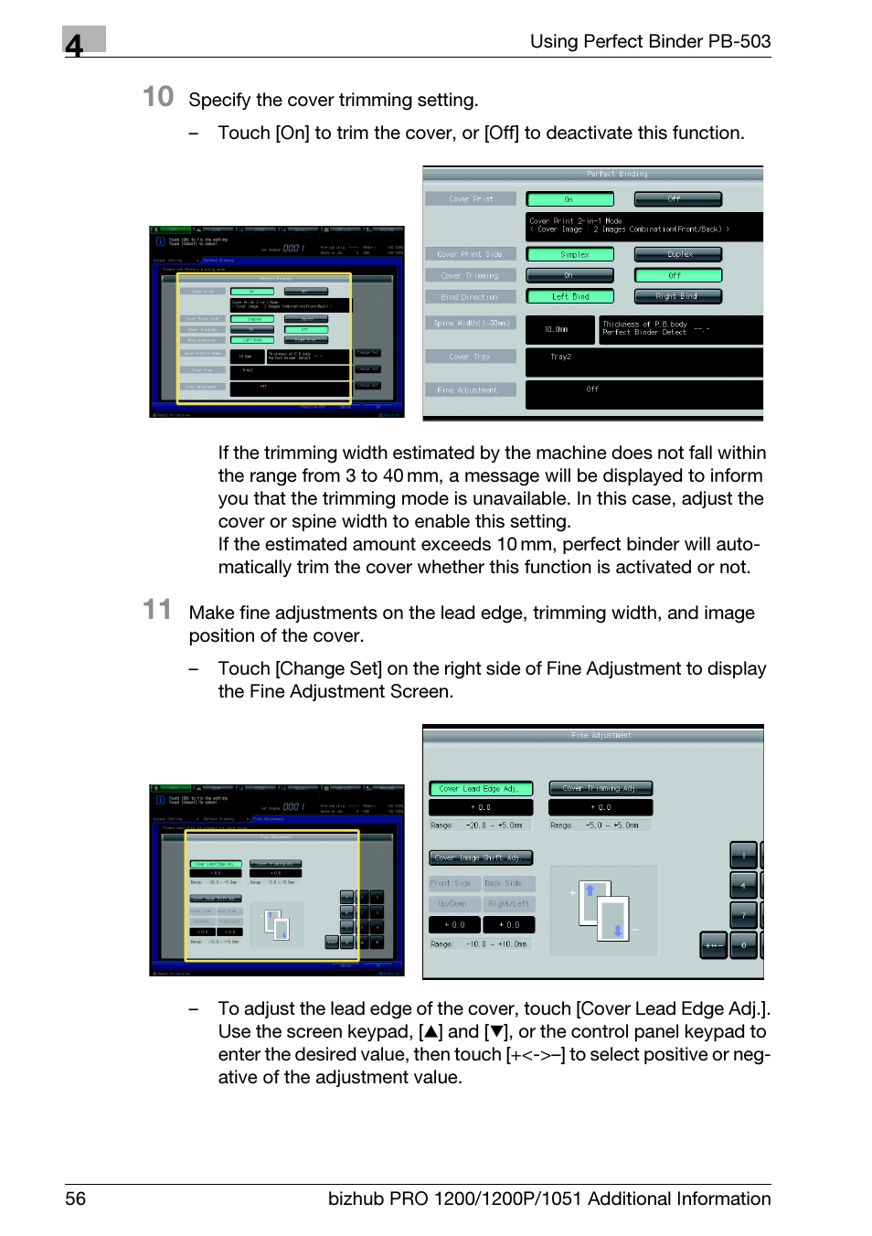 Konica Minolta bizhub PRO 1200 User Manual | Page 60 / 80
