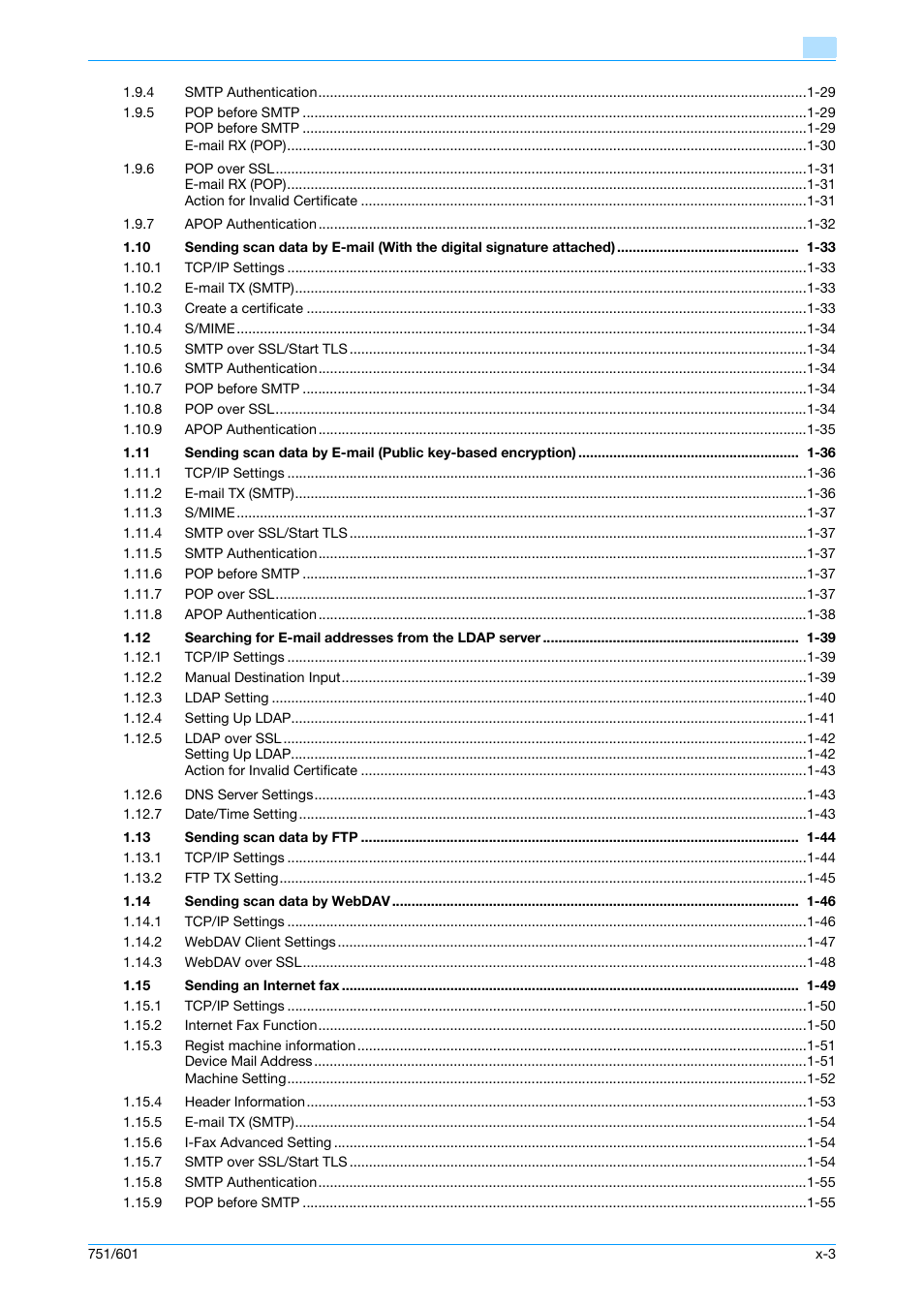 Konica Minolta bizhub 601 User Manual | Page 4 / 233