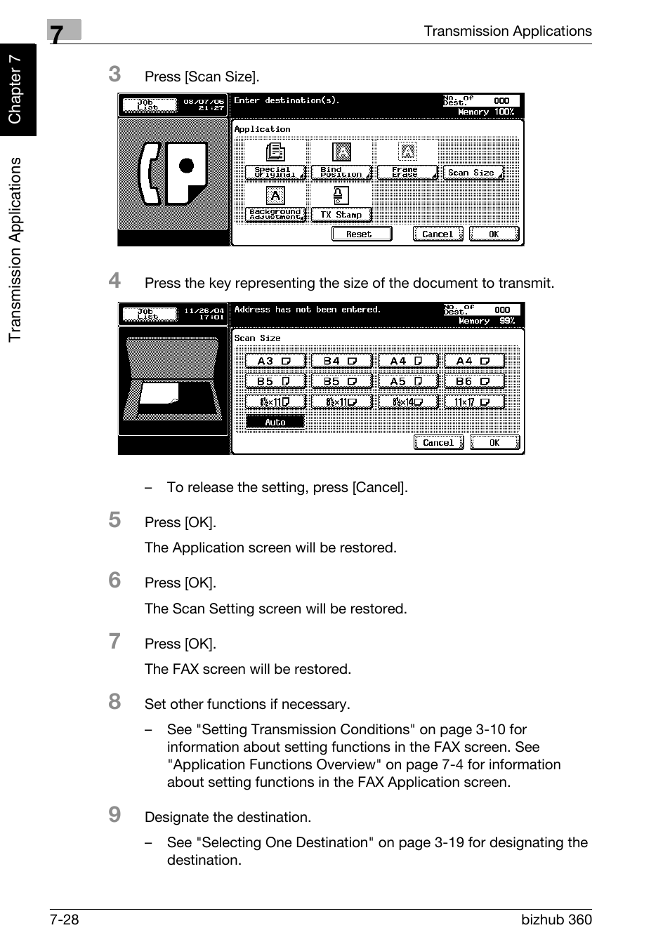 Konica Minolta FK-502 User Manual | Page 163 / 458