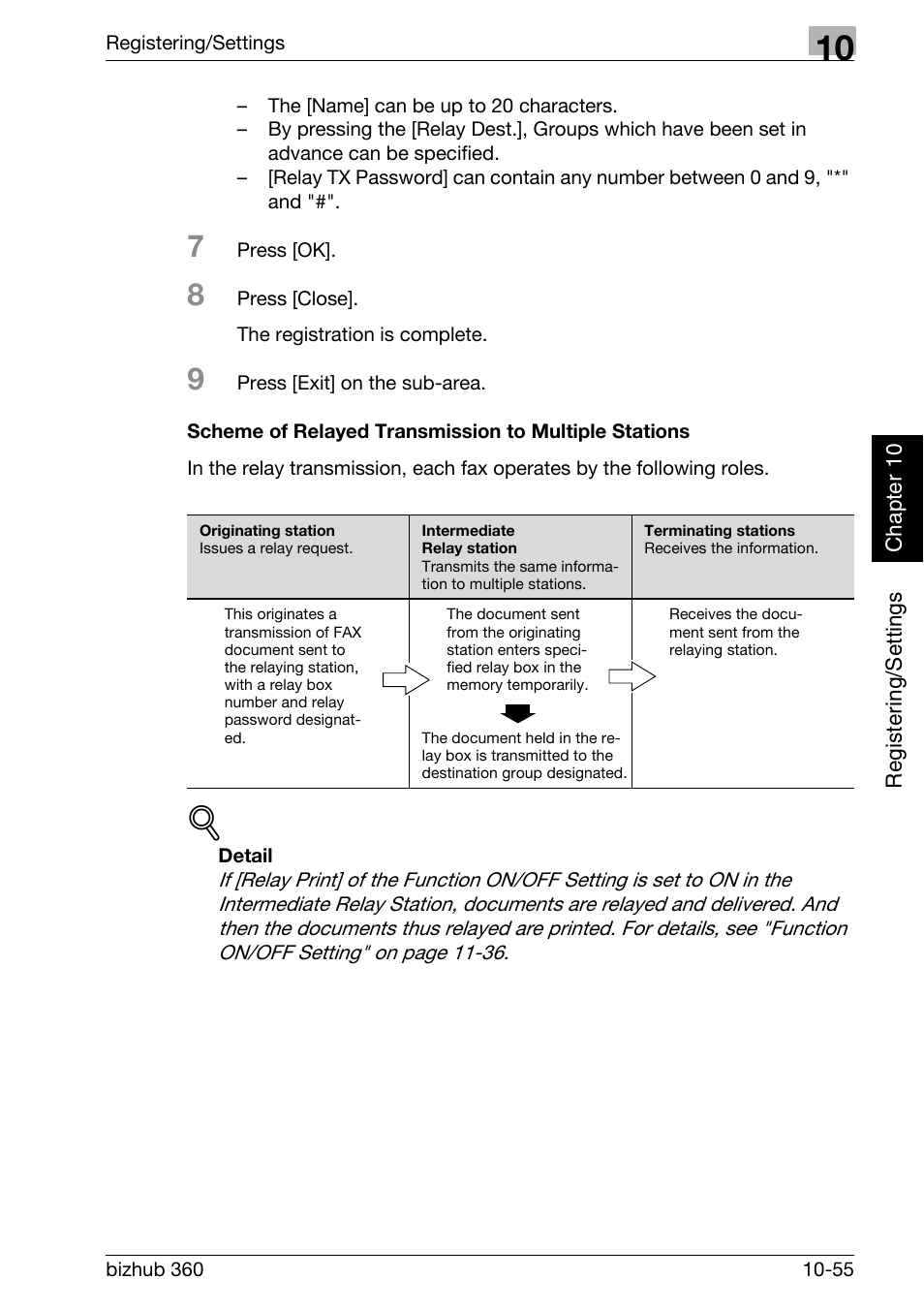 Konica Minolta FK-502 User Manual | Page 266 / 458