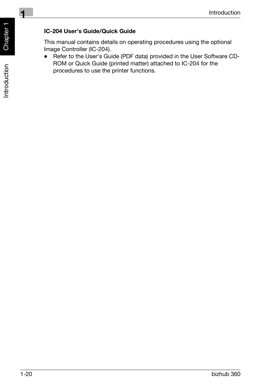 Ic-204 user’s guide/quick guide | Konica Minolta FK-502 User Manual | Page 29 / 458