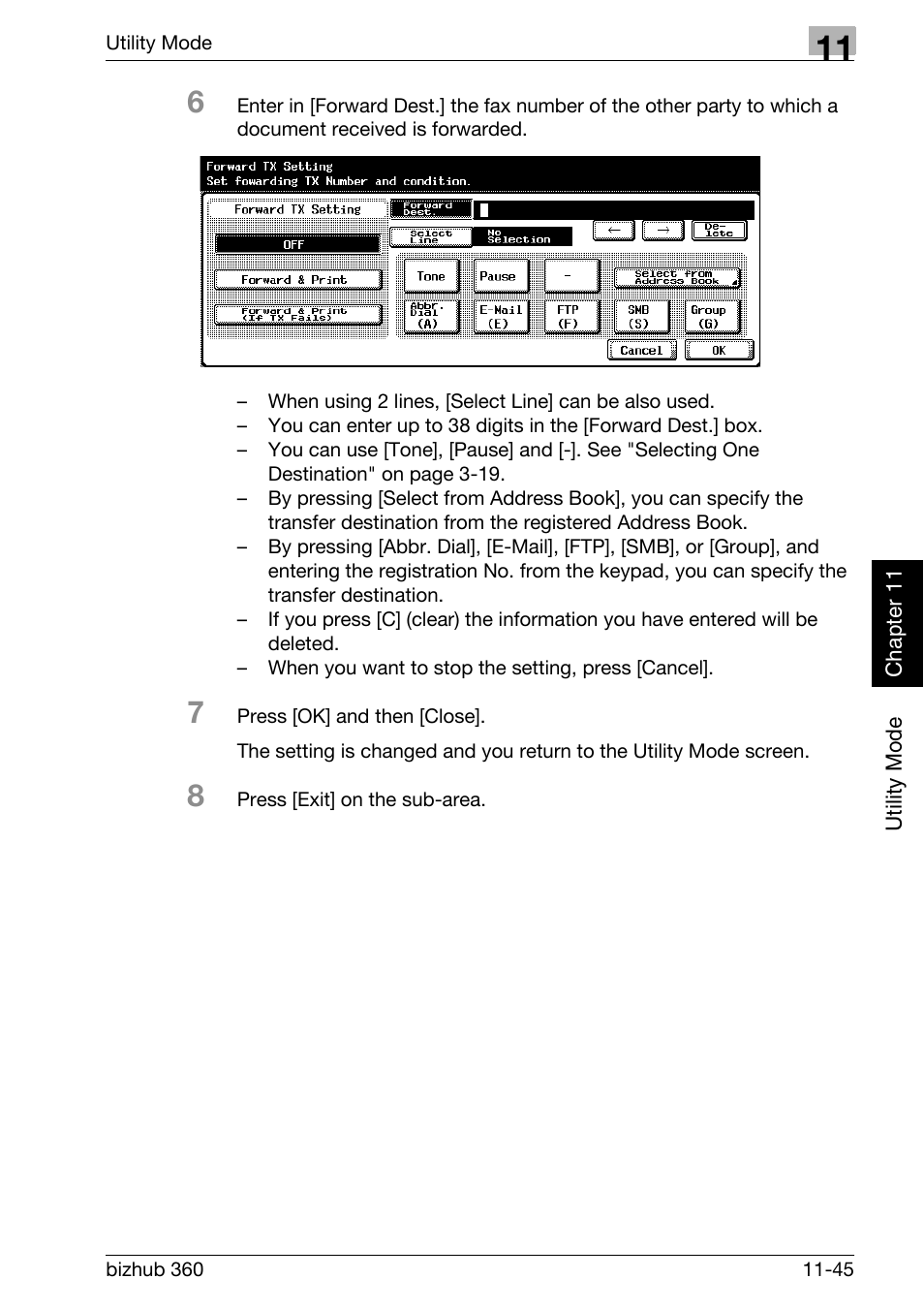 Konica Minolta FK-502 User Manual | Page 312 / 458