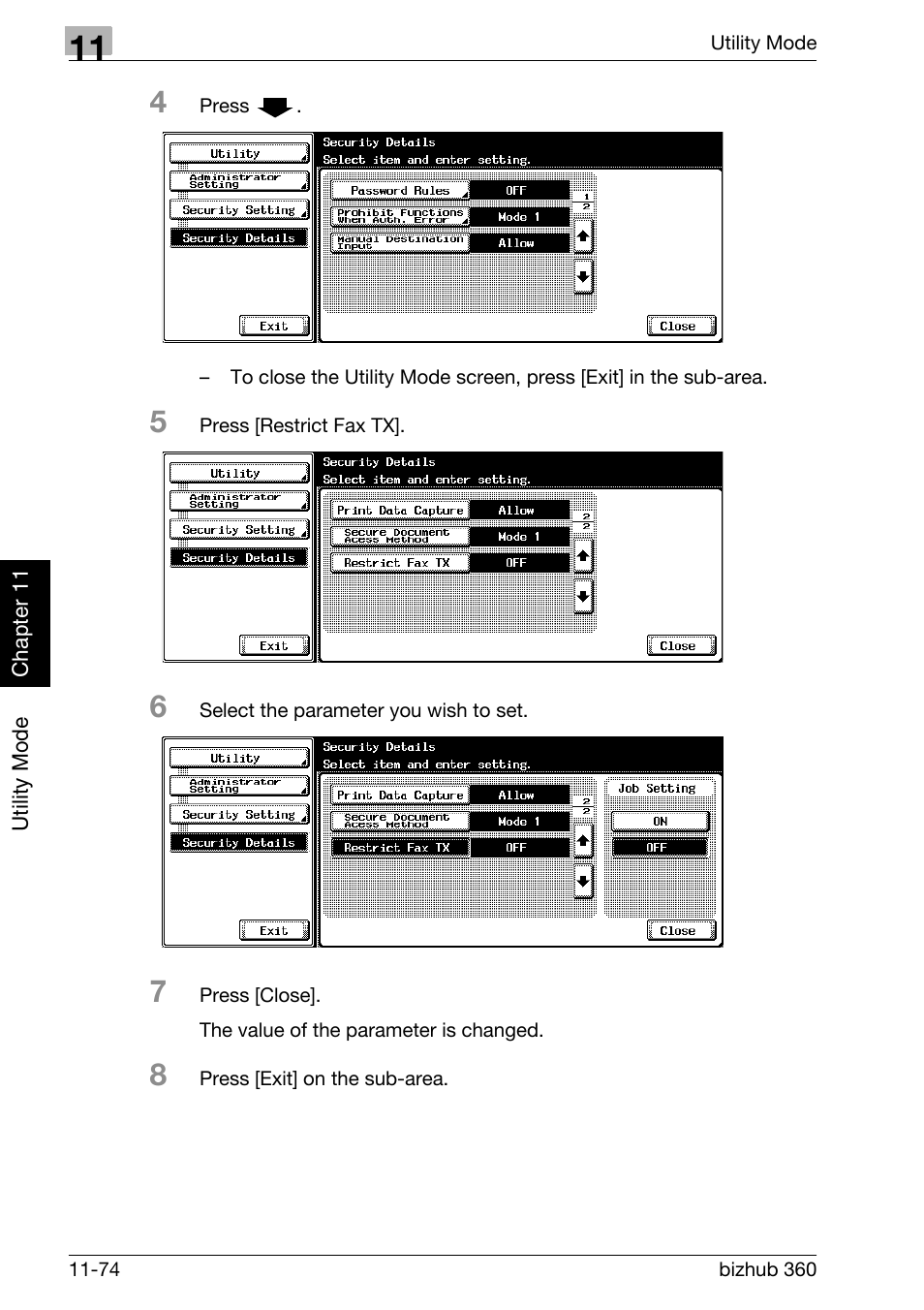 Konica Minolta FK-502 User Manual | Page 341 / 458