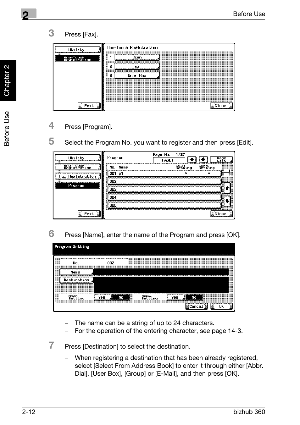 Konica Minolta FK-502 User Manual | Page 41 / 458